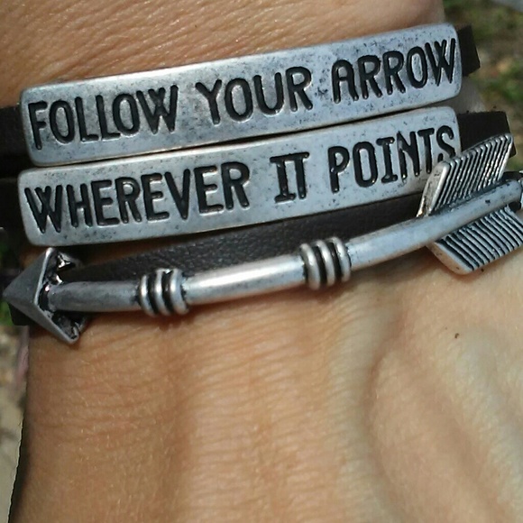 Costume jewelry Jewelry - 🆕Wrap around follow your arrow bracelet!!